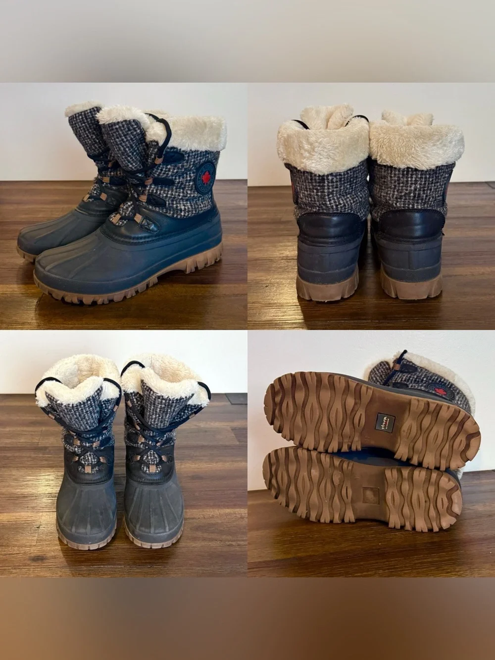 STORM By COUGAR Rain Snow Boots SIZE 11 - Waterproof Canada SUMMER DEAL World